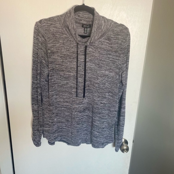 Jones New York Cowl Neck Lightweight Sweater - Size L - Picture 3 of 14